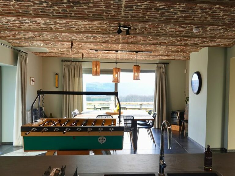 Vue de la cuisine - Gîte 8 personnes